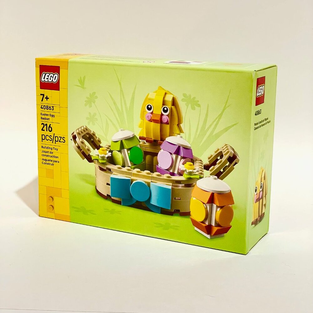 Lego 40863 Easter Egg Basket NIB New Sealed 216 pcs in Hand - Picture 6 of 15